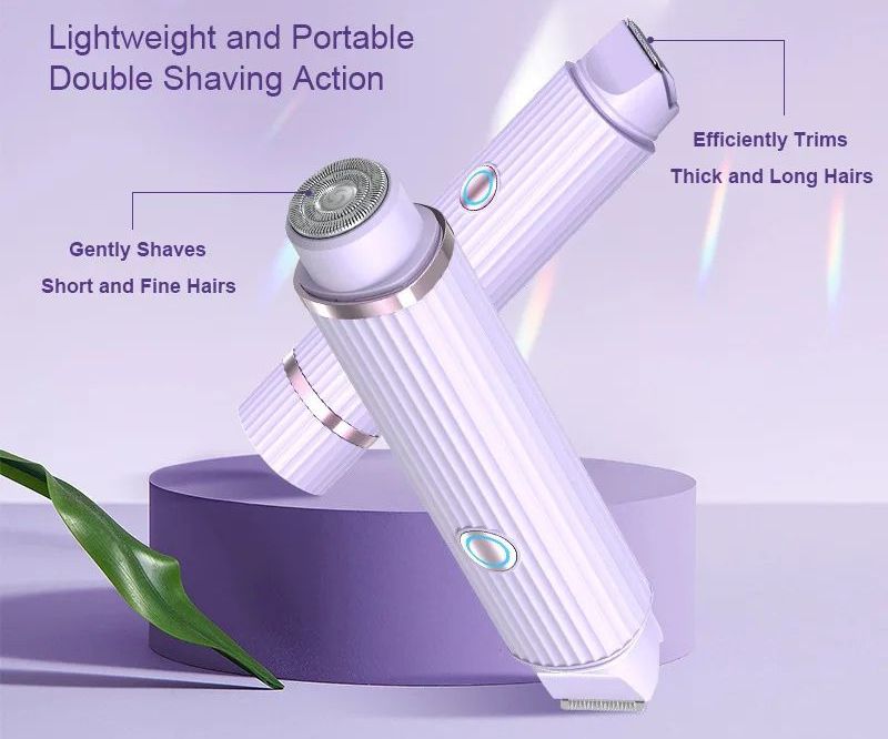 Depiladora Eléctrica Doble PureSkin Duo - Vida en Casa