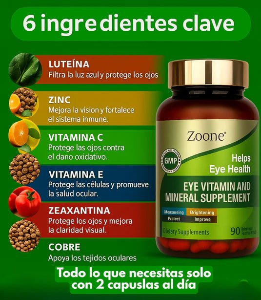 Zoone Vision Plus Formula Americana - Vida en Casa