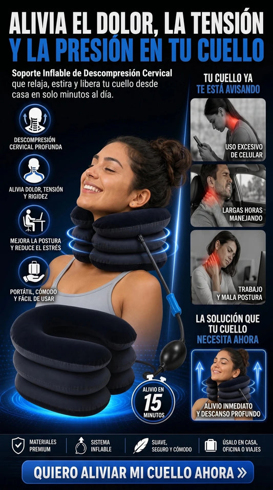 CERVICAL DECOMPRESSION BLACK - Vida en Casa