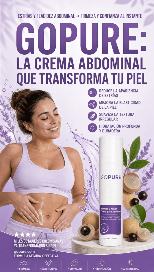 GoPure Tighten & Smooth Belly Crea - Vida en Casa