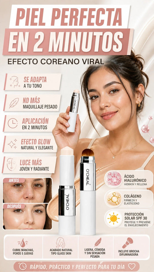 Ocheal Base Coreana Con Brocha DDD - Vida en Casa