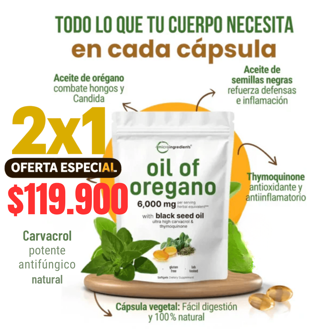 Oil of oregano OFF 30% - Vida en Casa