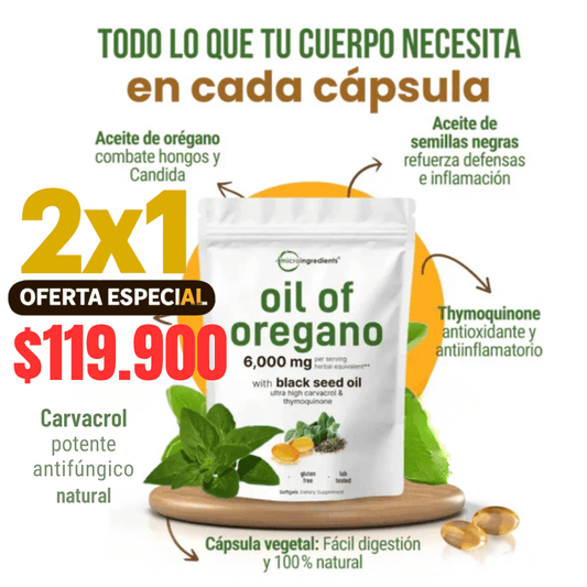 Oil of oregano OFF 30% - Vida en Casa