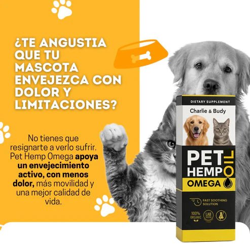 🐾 Omega Pet hemp - Vida en Casa